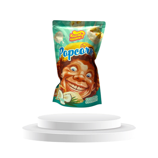 Krusty Krunch Popcorn Crushed Coconut 140g - Memo's Candy World GmbH