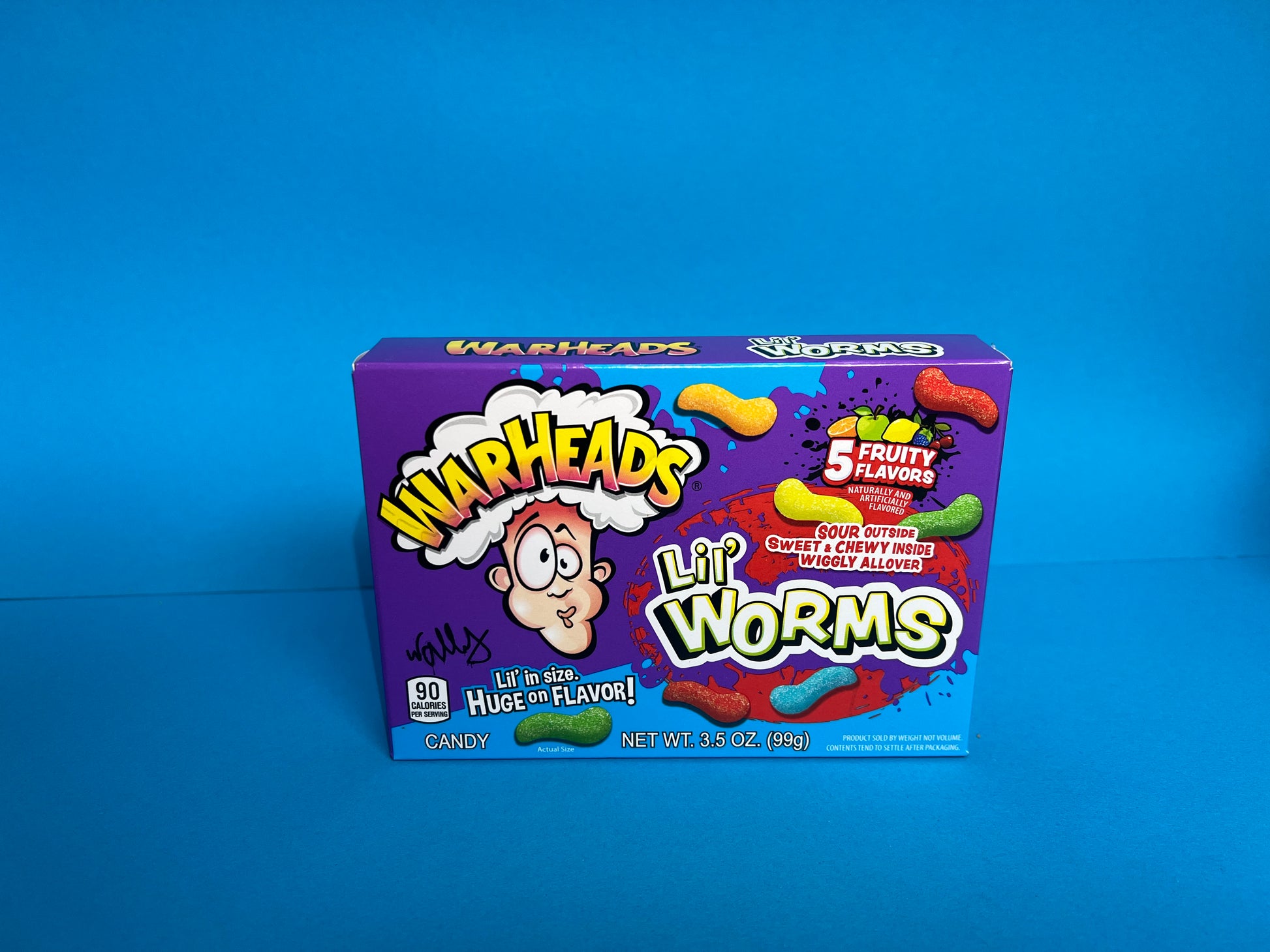 WarHeads Lil Worms 99g - Memo's Candy World GmbH