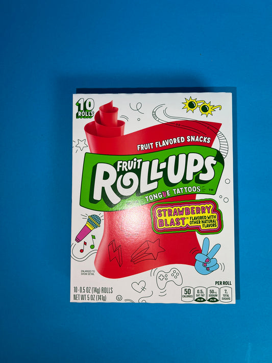 Fruit Roll-Ups Strawberry Sensation 141g - Memo's Candy World GmbH