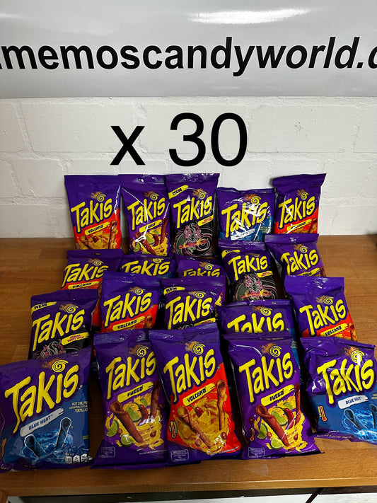 Takis 30 mal Gemischt - Memo's Candy World GmbH