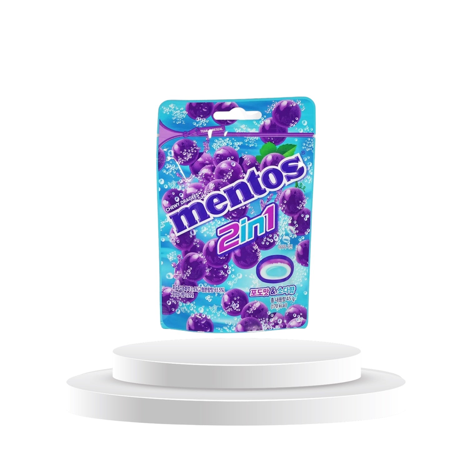 Mentos 2in1 Traube - Memo's Candy World GmbH