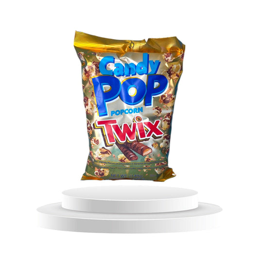 Candy Pop Popcorn Twix 149g - Memo&#39;s Candy World GmbH