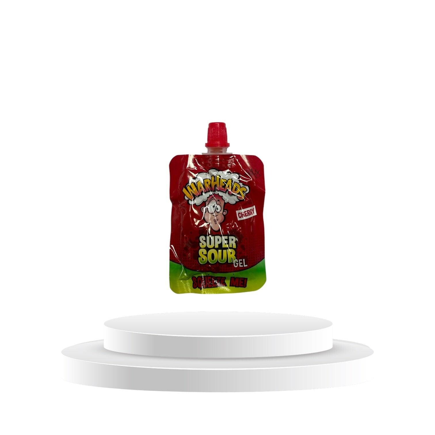 Warheads Tongue Attack Gel Cherry 20g - Memo&#39;s Candy World GmbH