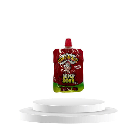 Warheads Tongue Attack Gel Cherry 20g - Memo&#39;s Candy World GmbH