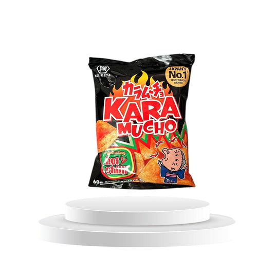 Koikeya Kara Mucho Hot Chilli 60g - Memo&#39;s Candy World GmbH